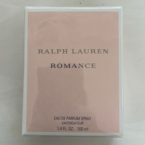 New unopened Ralph Lauren Romance perfume 3.4 fl. Oz